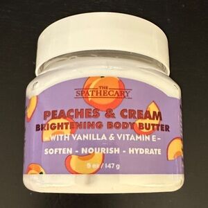 Peaches & Cream Brightening Body Butter - The Spathecary